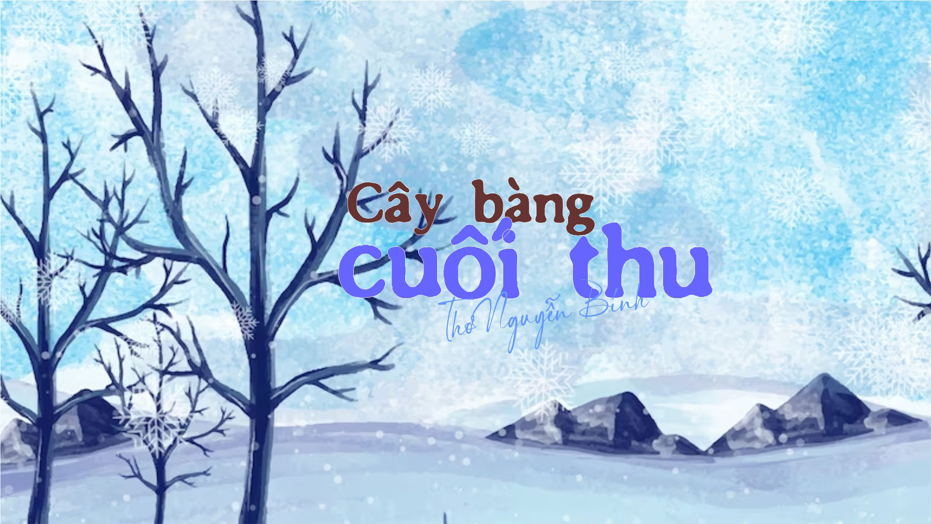 Cây bàng cuối thu - Thơ Nguyễn Bính - Nhà Lưu niệm Nguyễn Bính